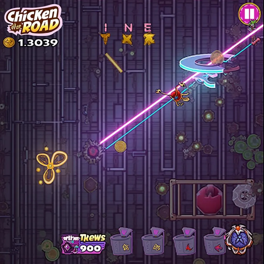 Neon Challenge In-Game Screenshot