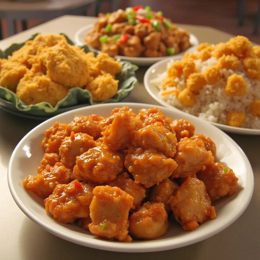 Panda Express food items