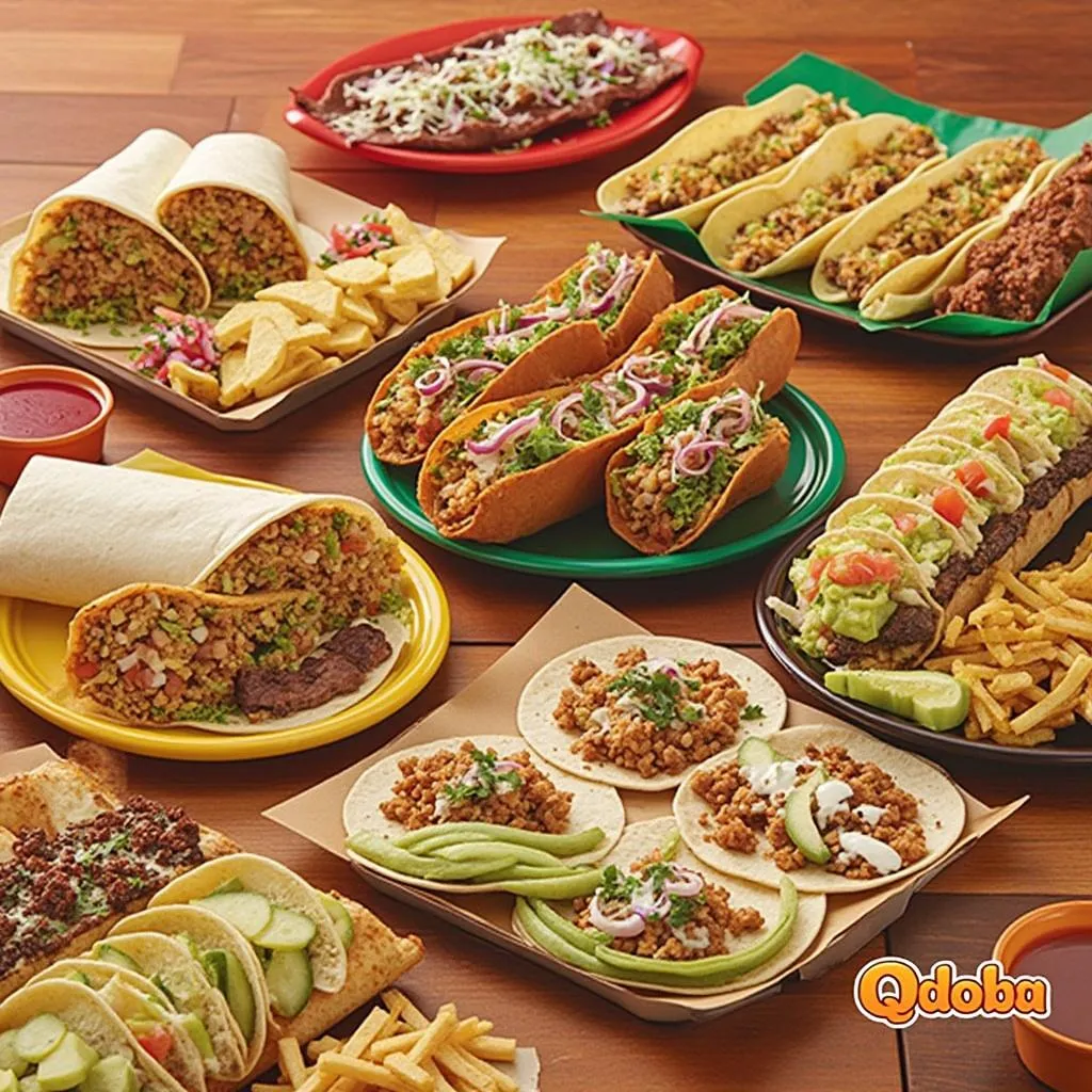 Qdoba Mexican Eats food